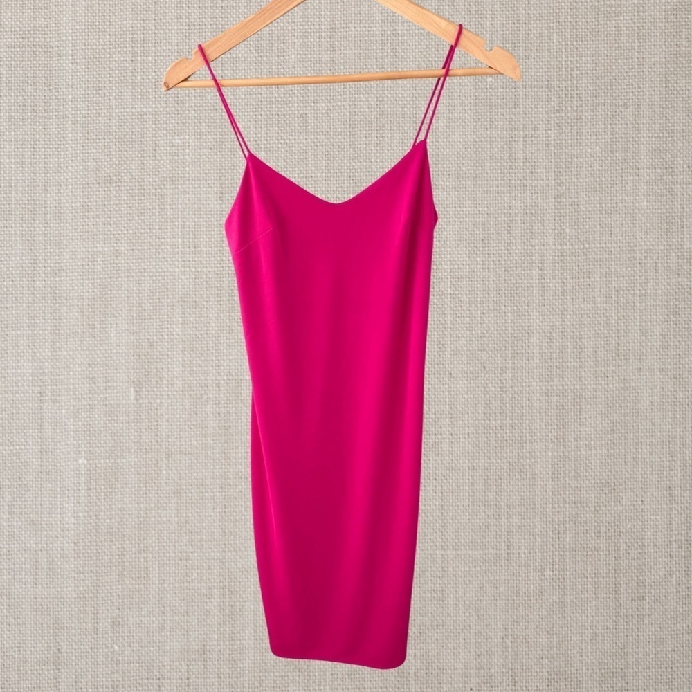 Express Magenta Pink Spaghetti Strap Dress Size XS